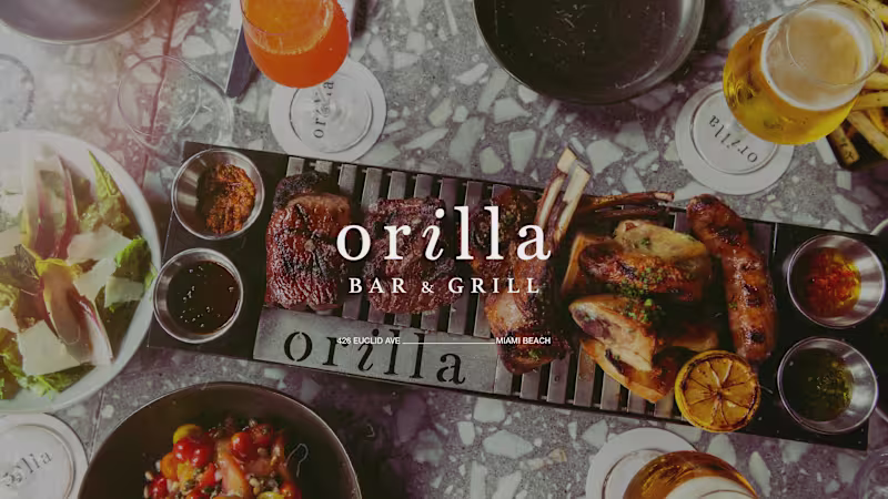 Cover image for Orilla Bar & Grill | Visual Identity Management 