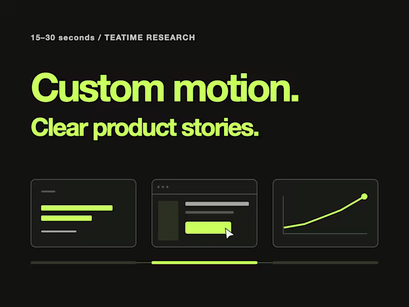 Cover image for Custom motion video for your software or product