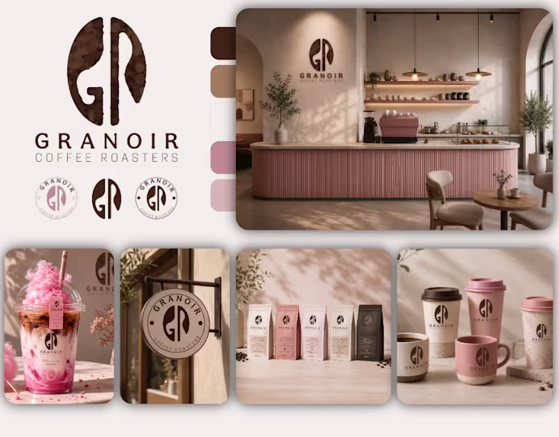 Cover image for Granoir Coffee Roasters - Brand Identity Design