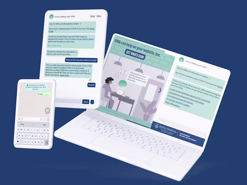 Cover image for User-Centric Immunization: Redesigning VIRA the VaxChat