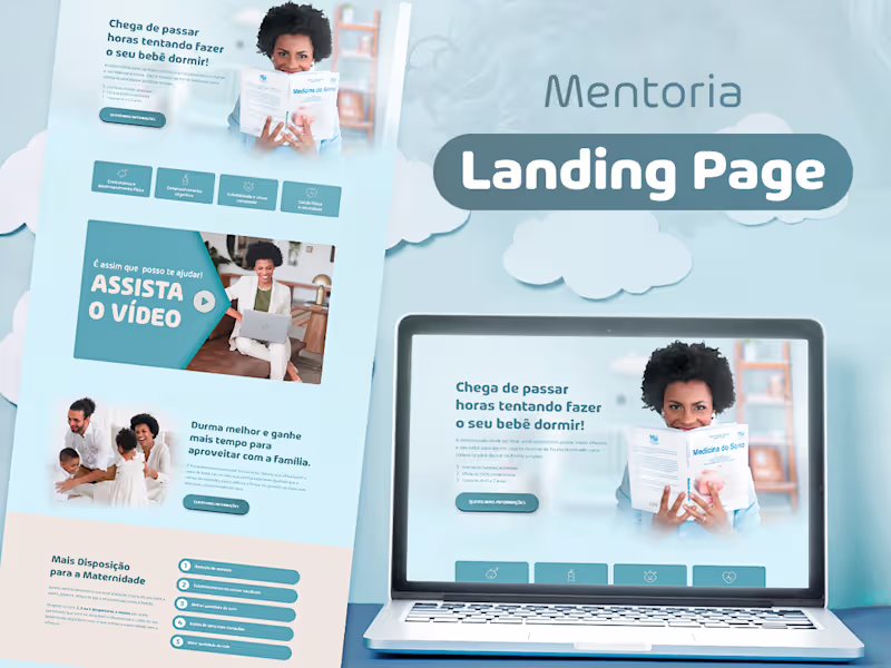 Cover image for Premium Sales Page Design | Sleep Mentorship & Coaching