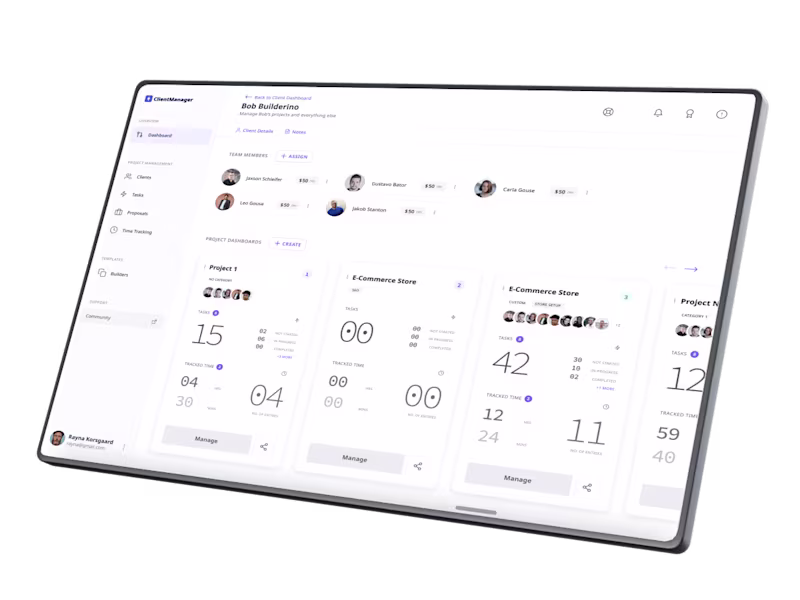 Cover image for Client Manager