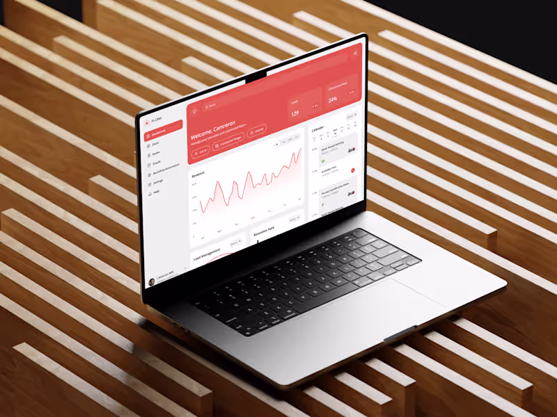 Cover image for CRM Dashboard