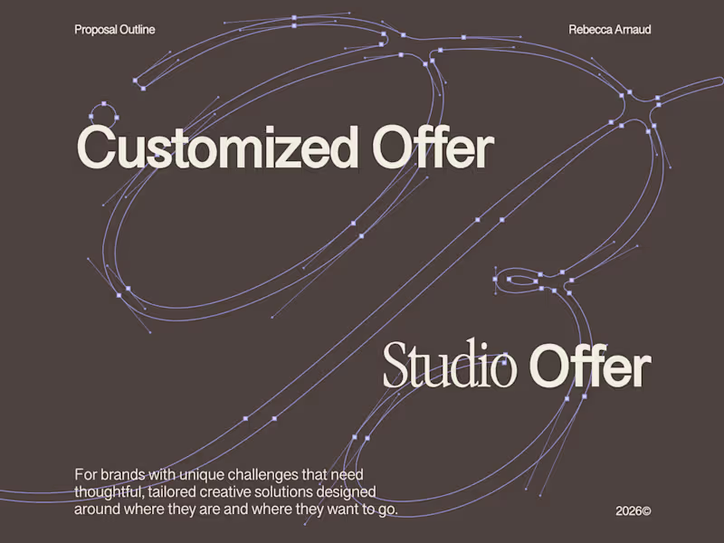 Cover image for Customized Studio Offer