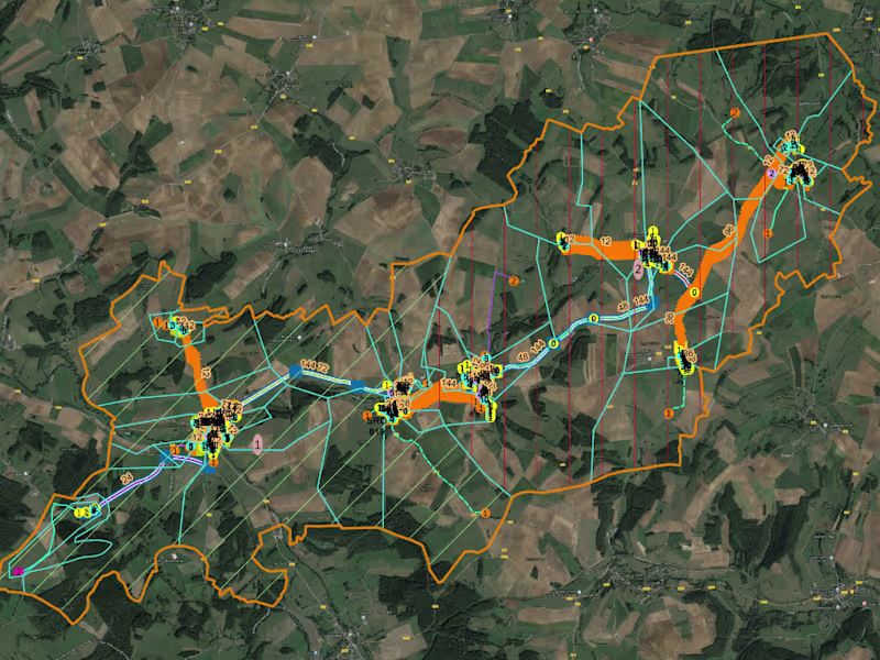 Cover image for Geospatial Data Analysis for Infrastructure Planning