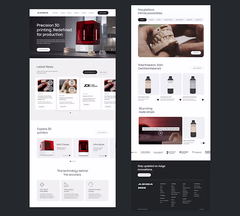 Cover image for New project: homepage redesign for