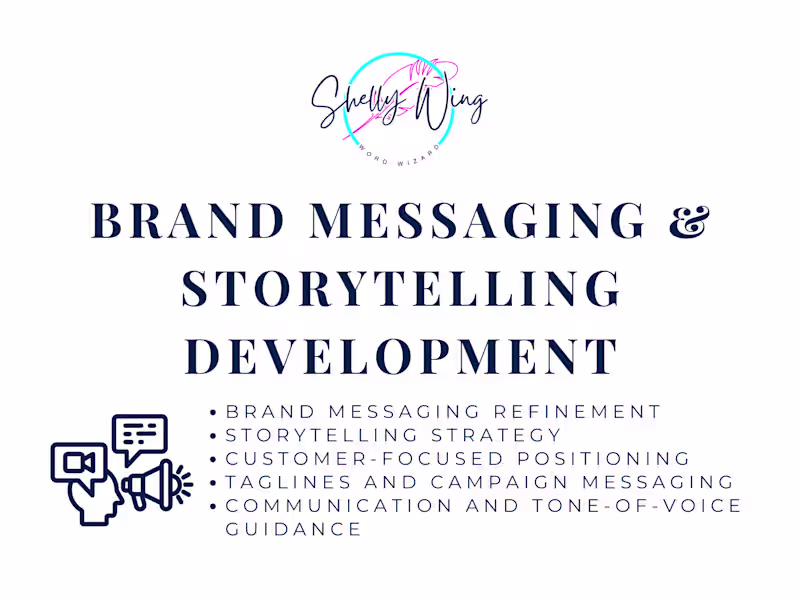 Cover image for Brand Messaging & Storytelling Development