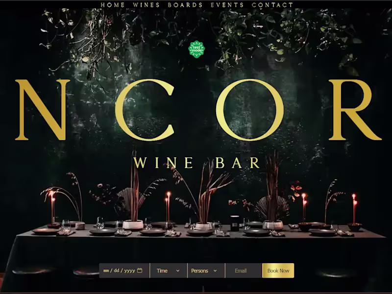 Cover image for Uncork Front-End Application Development
