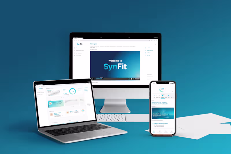 Cover image for Case Study: SynFit 0-to-1 MVP