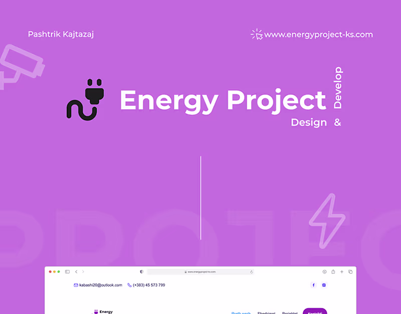 Cover image for Energy Project | Web Design & Develop