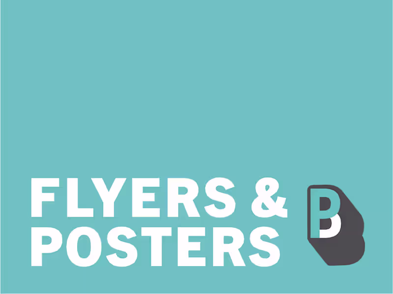 Cover image for Flyers & Posters