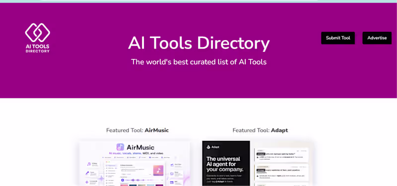 Cover image for Dynamic AI Tools Directory &