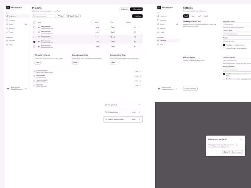 Cover image for Design system, end to end