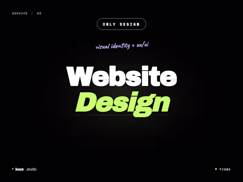 Cover image for UX/UI Web Design — Ready for Dev Handoff