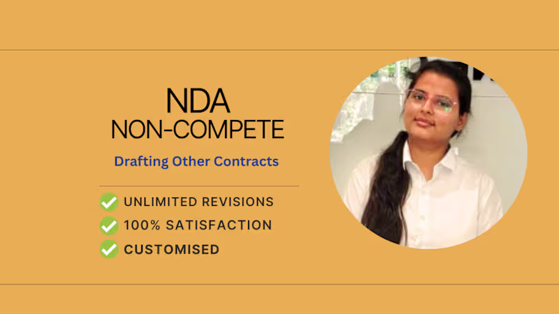 Cover image for Draft NDA, Founder Agreement and Other Contract.