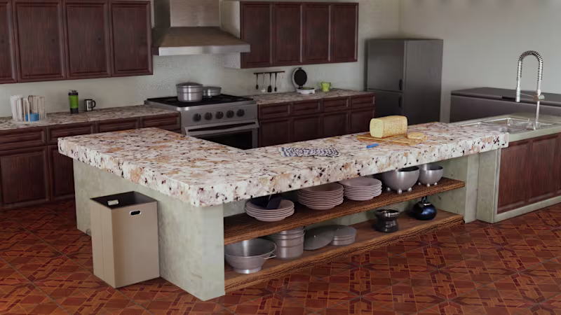 Cover image for Kitchen Interior 3D Render 🙂

This