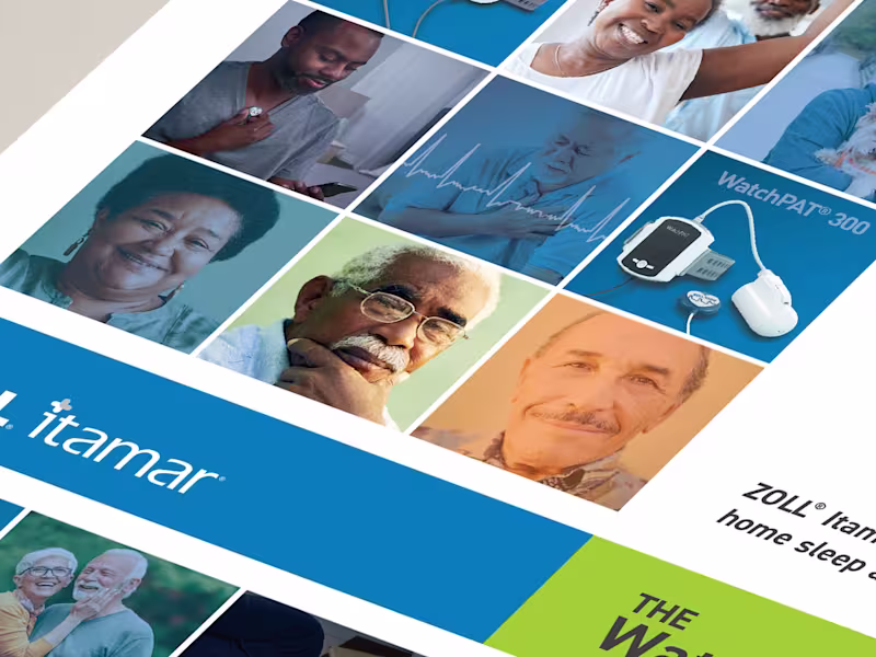 Cover image for Creative Campaigns for ZOLL Itamar's WatchPAT