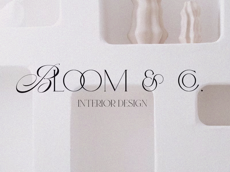 Cover image for Interior Design Brand - Bloom Co.