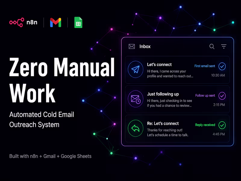 Cover image for Automated Cold Email Outreach & Follow-Up
