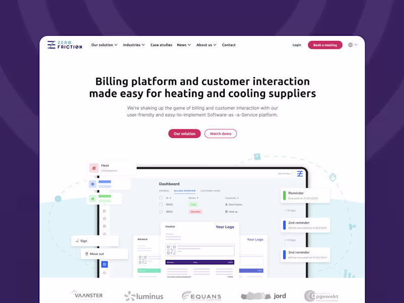 Cover image for Empowering Zero Friction's marketing speed with Webflow