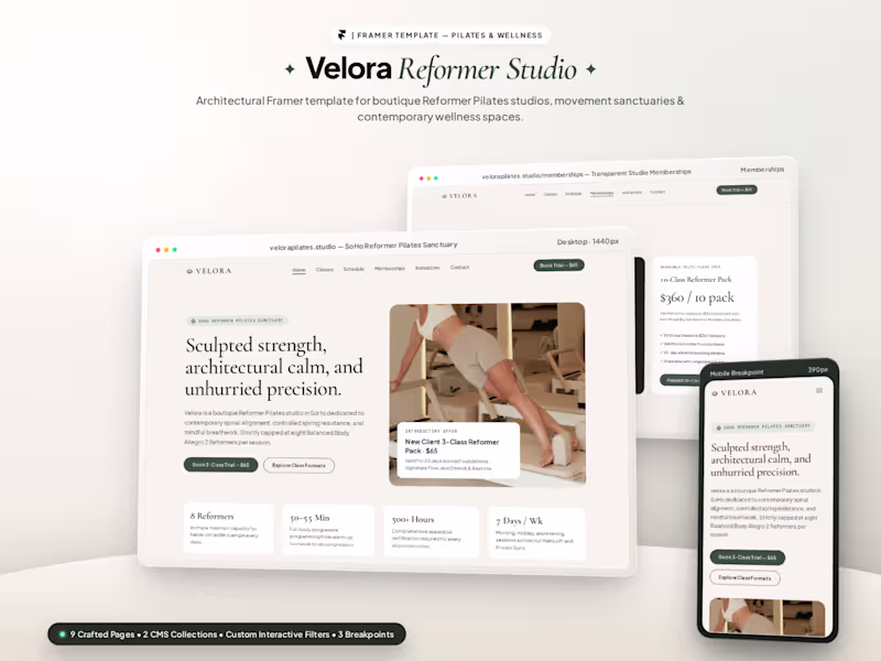 Cover image for Custom Framer Website & CMS Launch in 7 Days