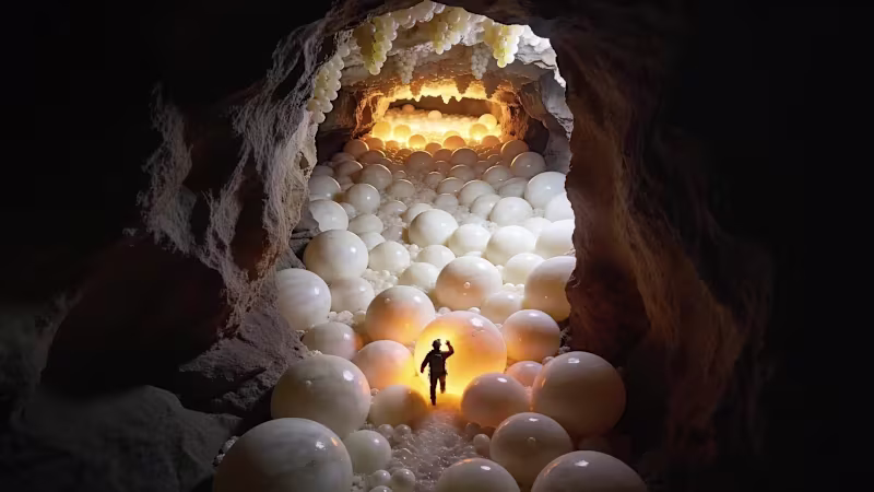 Cover image for Cave of Pearls: 4K AI Cinematic Sequence