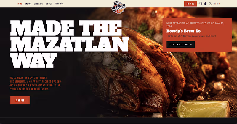 Cover image for Bilingual WordPress Site for Taquería Mazatlán