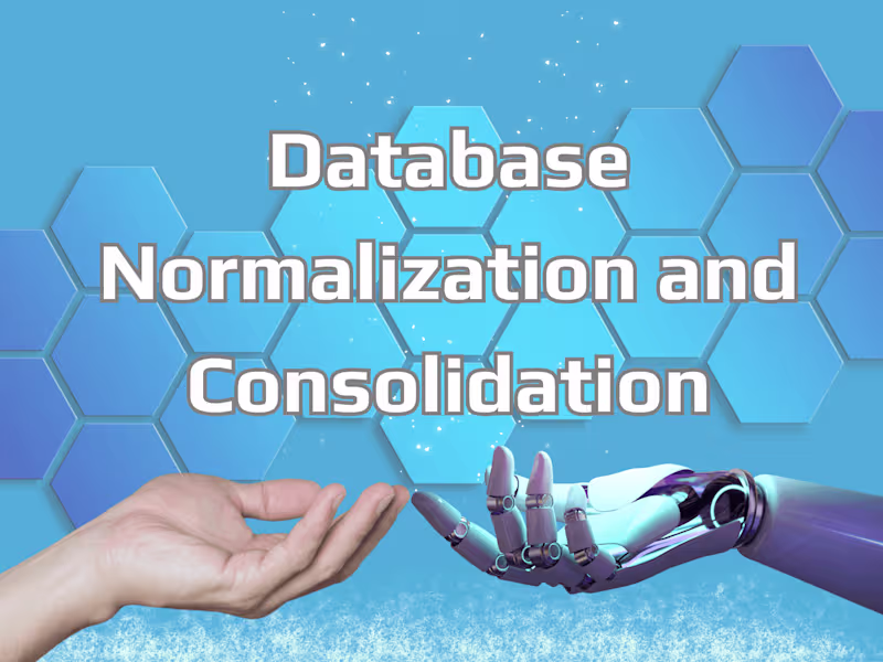 Cover image for Database Normalization and Consolidation