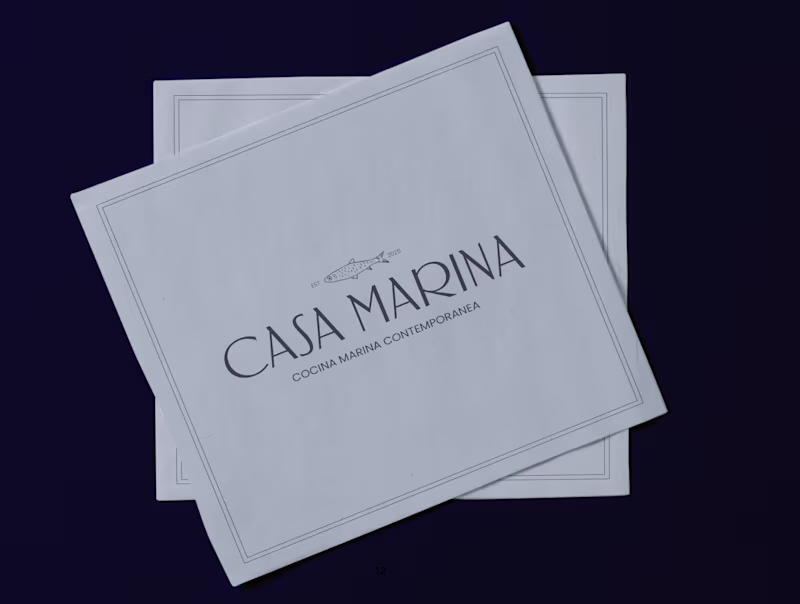 Cover image for Casa Marina Branding 