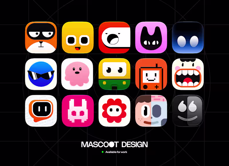 Cover image for Mascot Icon Design 