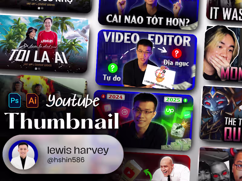 Cover image for Amazing youtube Thumbnail Design in 24 hour
