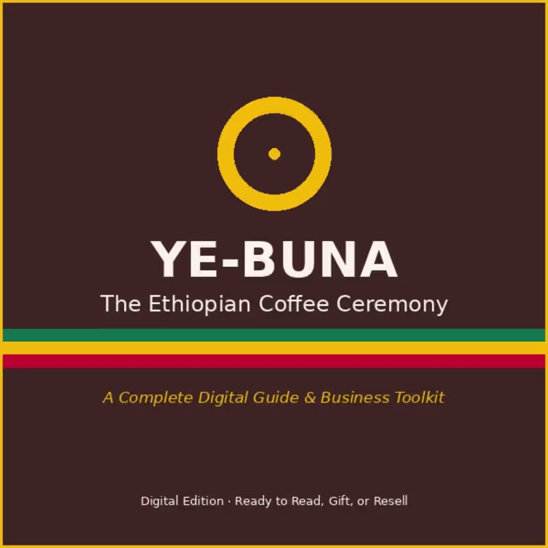 Cover image for Coffee ceremony Guide