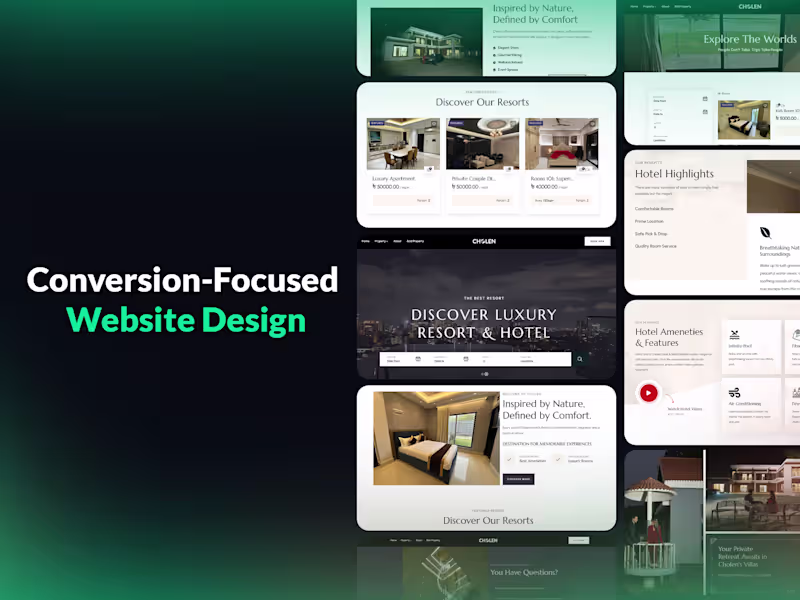 Cover image for Conversion-Focused Website Design & Development