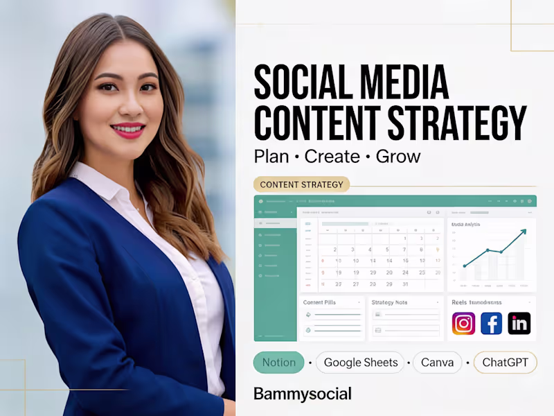 Cover image for Social Media Content Strategy & Planning