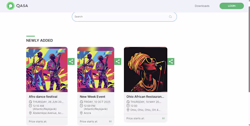 Cover image for Qasa: Event Ticketing & Management Platform