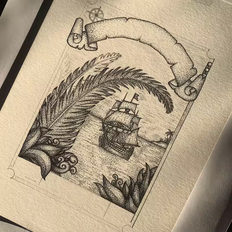 Cover image for VINTAGE RUM LABEL