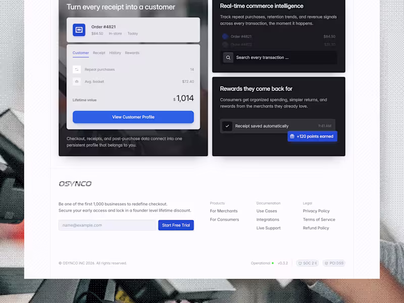 Cover image for Compact Fintech SaaS Website