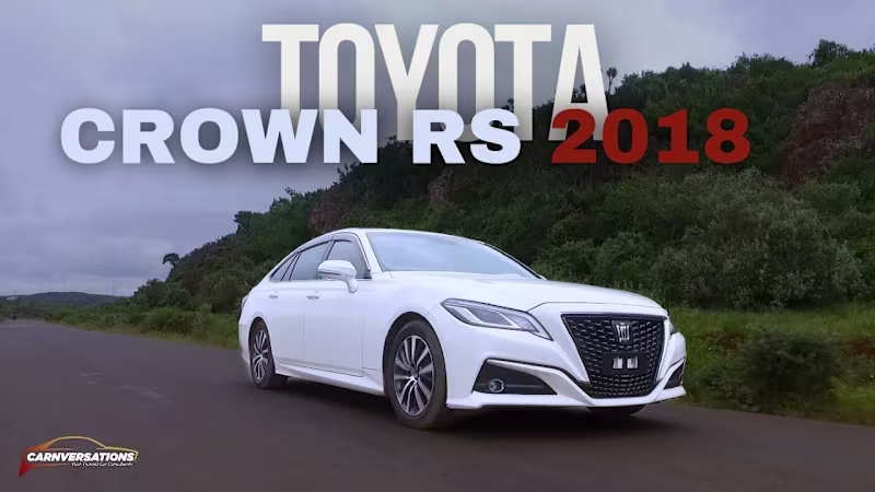 Cover image for 2018 Toyota Crown RS Review
