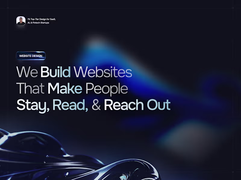 Cover image for Website Design (Your Best Salesperson Works 24/7)