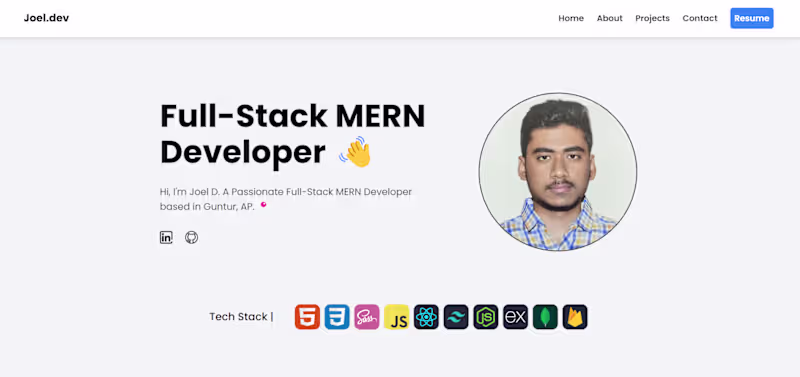 Cover image for Portfolio Website