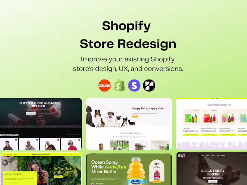Cover image for Shopify Store Redesign