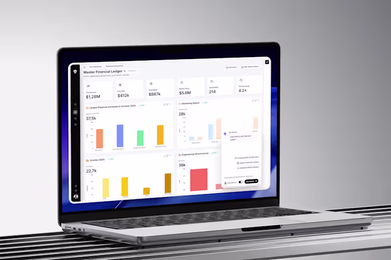 Cover image for Veltrix AI — 0→1 AI Analytics for Small Business