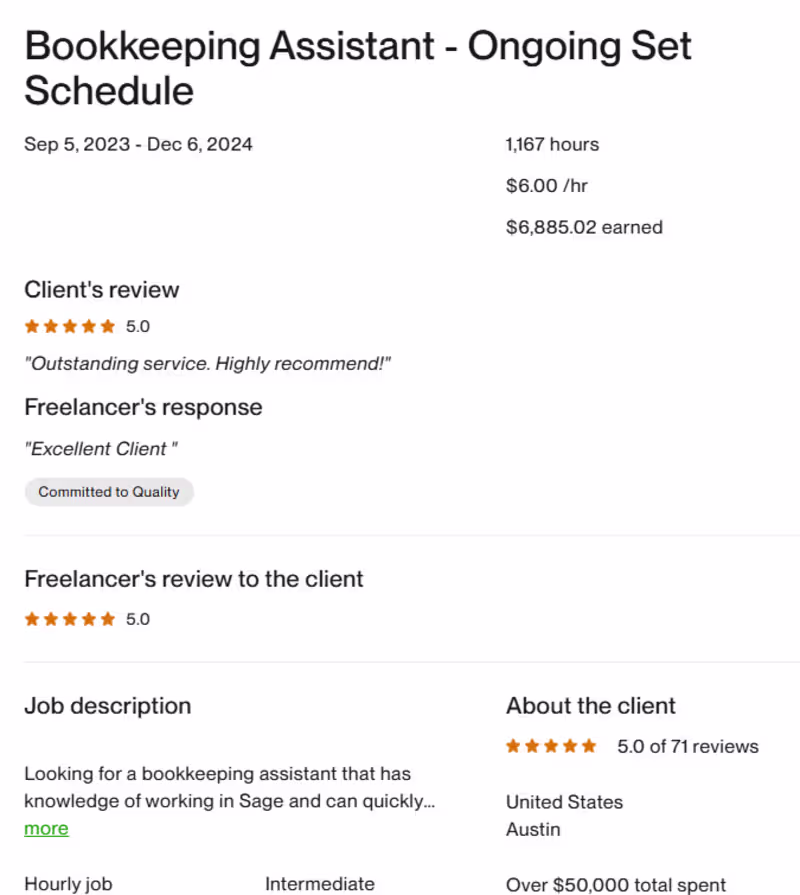 Cover image for Bookkeeping Assistant - Handle more