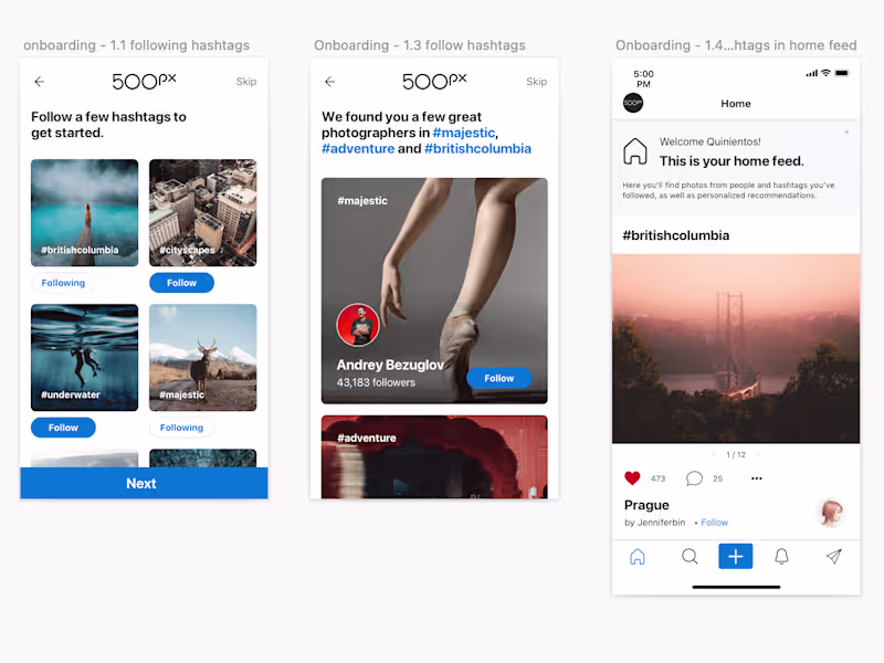 Cover image for 500px - Improving Discovery and Engagement