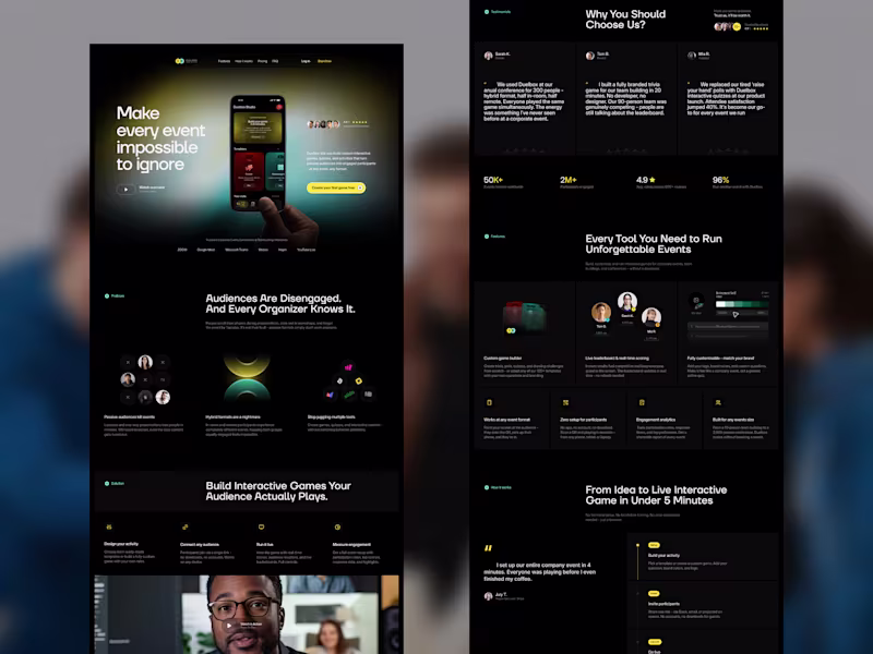 Cover image for Landing Page Design (One-Page)