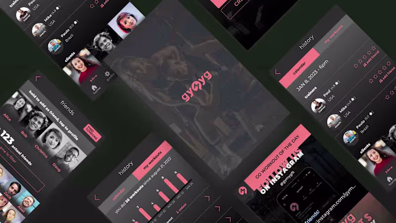 Cover image for GYMYG — Virtual Fitness Platform
California,