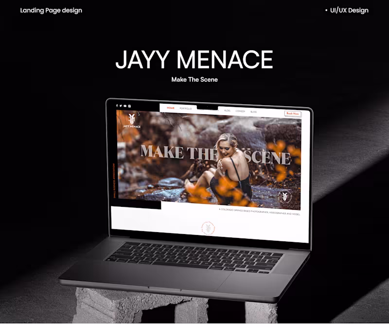 Cover image for Photographer Website Design