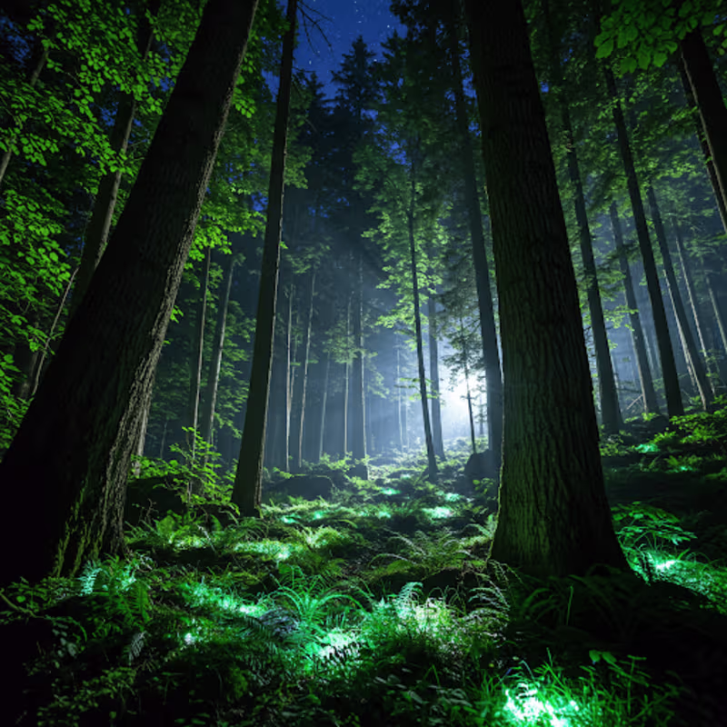 Cover image for Bio-luminescent Landscapes