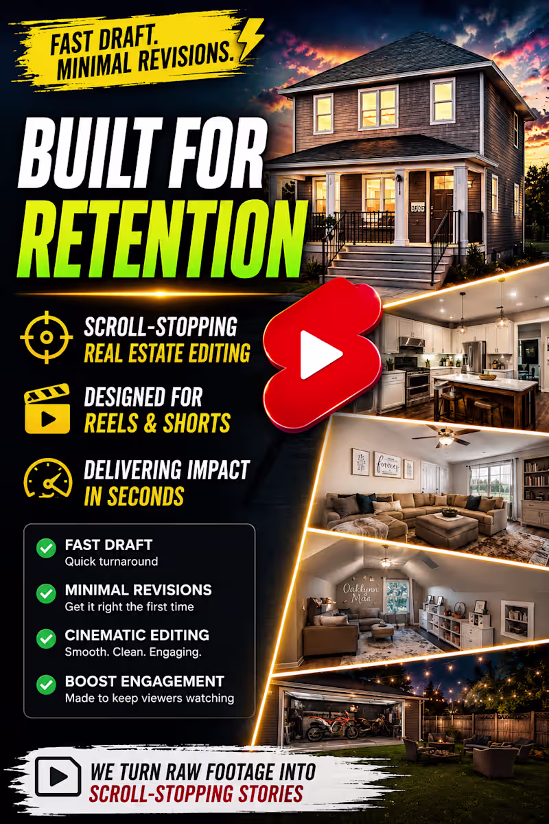 Cover image for Cinematic florida Listing Edits Designed for Retention24-Hour