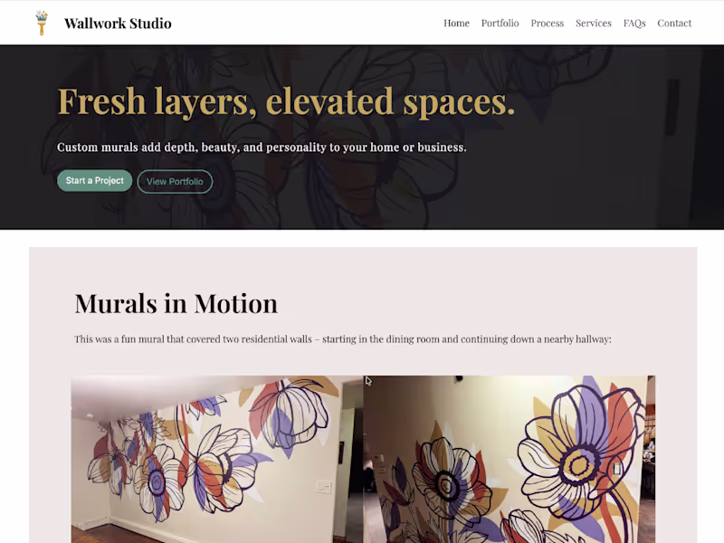 Cover image for Brand Identity + Squarespace Web Design Package